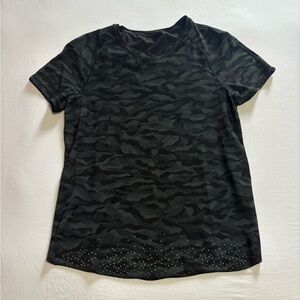 lululemon Black Camo Tee